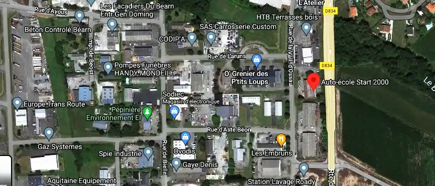 Permis auto Ecole à Serres-Castet