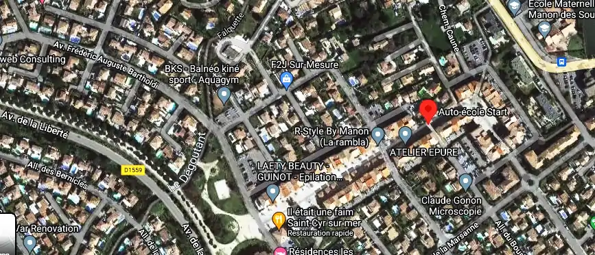 Permis auto Ecole à Saint-Cyr-sur-Mer