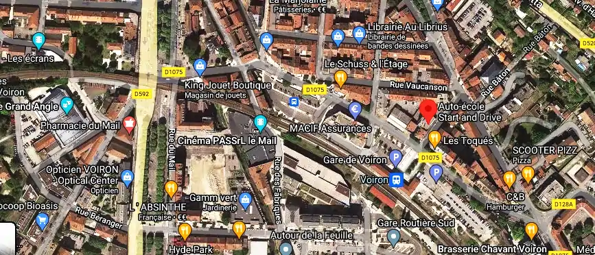 Permis auto Ecole à Voiron