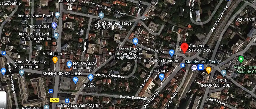 Permis auto Ecole à Meudon