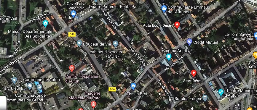 Permis auto Ecole à Autun