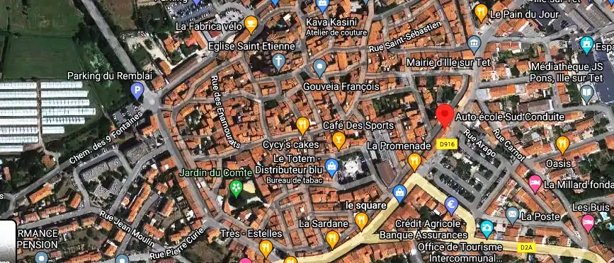 Permis auto Ecole à Ille-sur-Têt