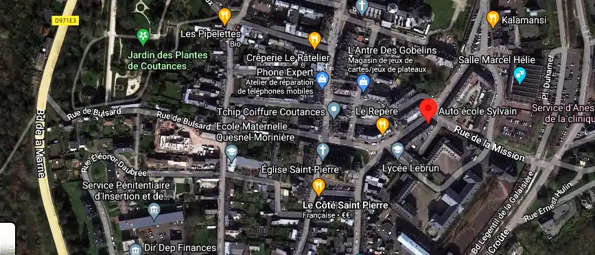 Permis auto Ecole à Coutances