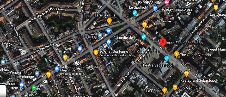 Permis auto Ecole à Lille