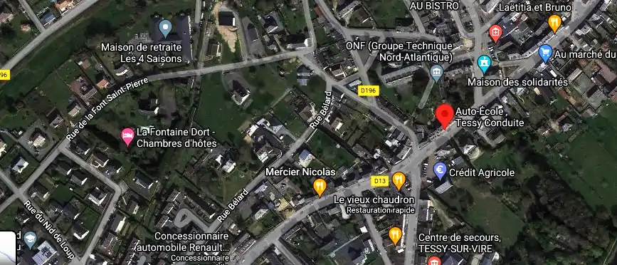 Permis auto Ecole à Tessy-Bocage