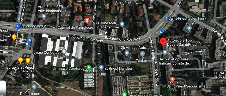 Permis auto Ecole à Saint-Priest