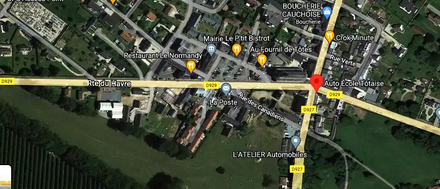 Permis auto Ecole à Totes