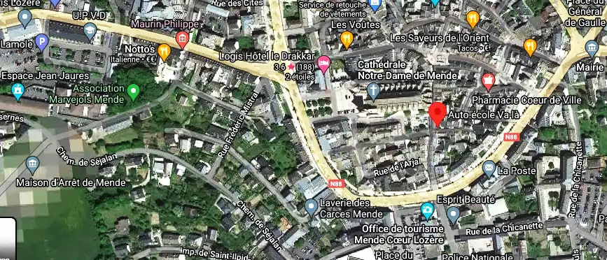 Permis auto Ecole à Mende