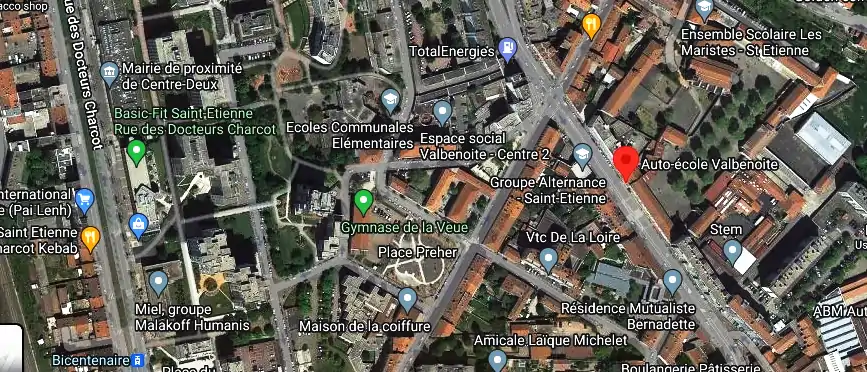 Permis auto Ecole à Saint-Étienne