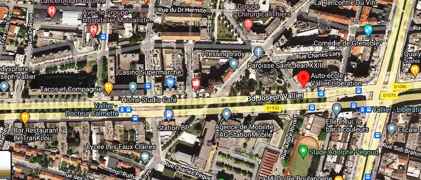 Permis auto Ecole à Grenoble