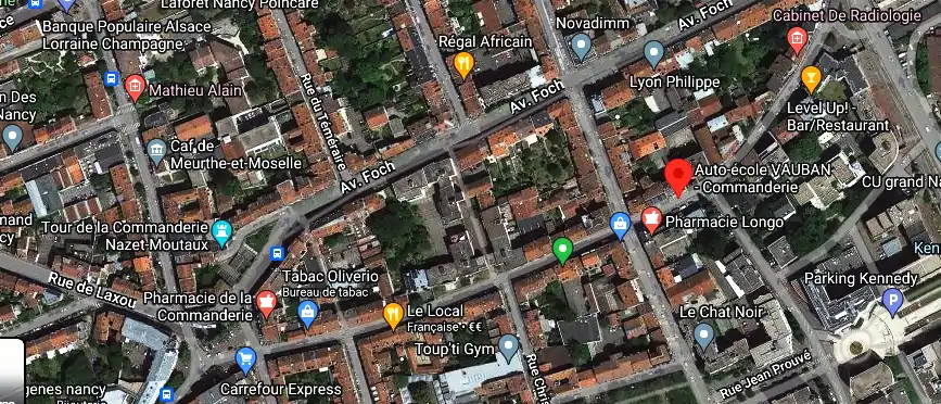 Permis auto Ecole à Nancy