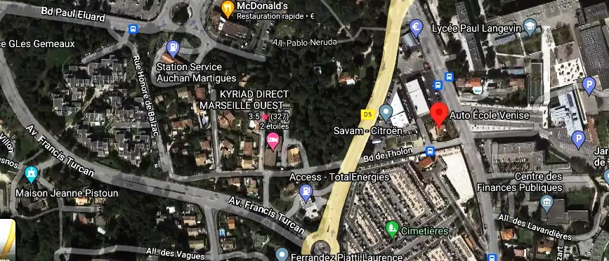 Permis auto Ecole à Martigues