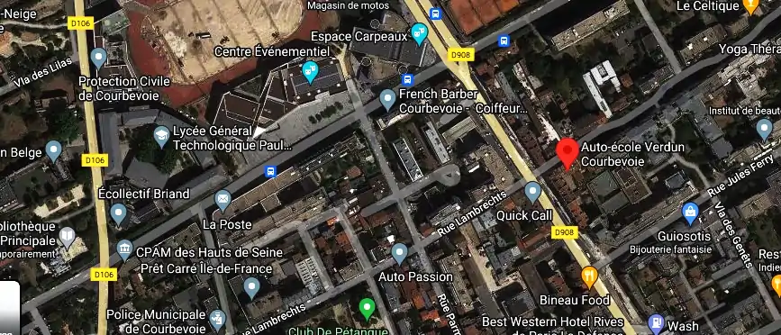 Permis auto Ecole à Courbevoie