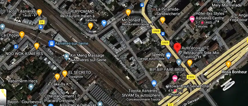 Permis auto Ecole à Asnières-sur-Seine