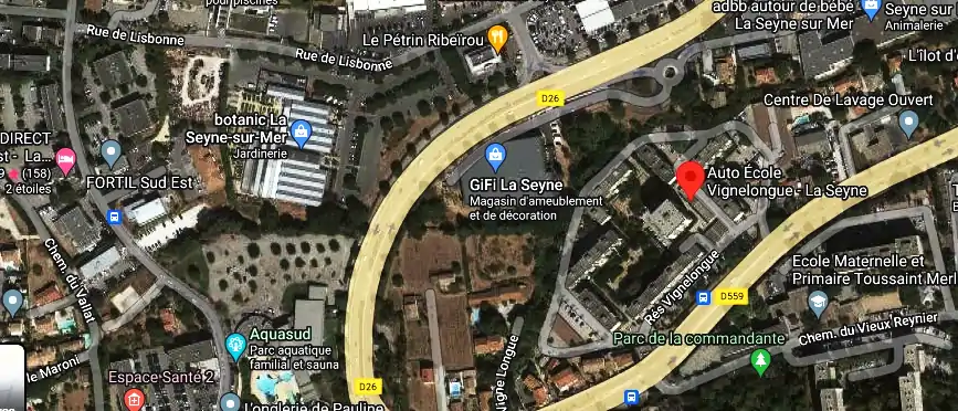 Permis auto Ecole à La Seyne-sur-Mer