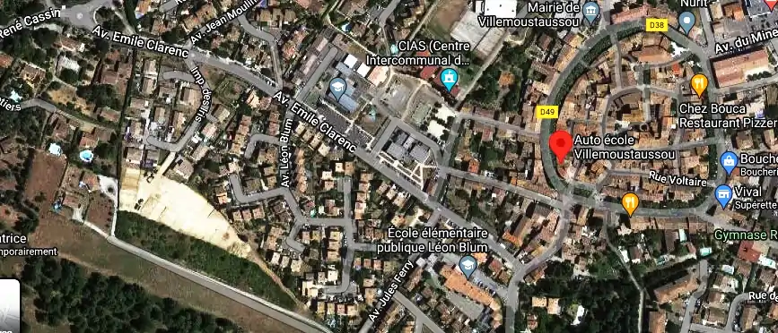 Permis auto Ecole à Villemoustaussou