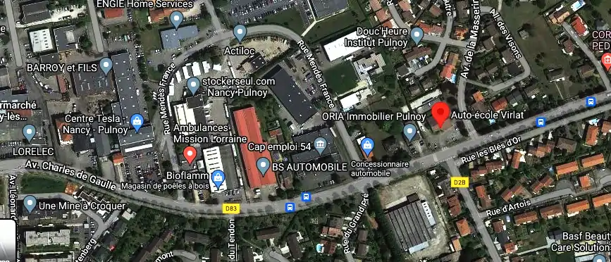 Permis auto Ecole à Pulnoy