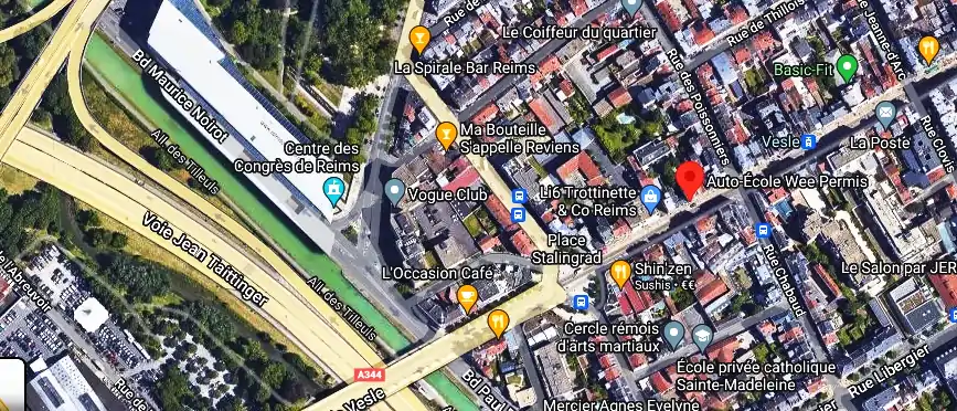 Permis auto Ecole à Reims