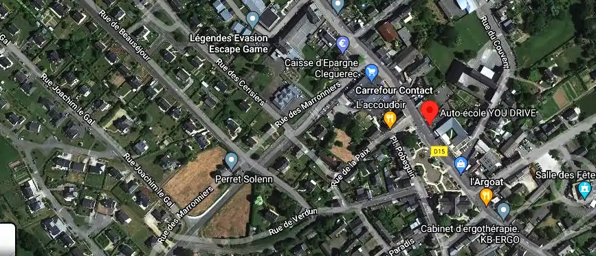 Permis auto Ecole à Cléguérec