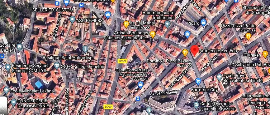 Permis auto Ecole à Béziers