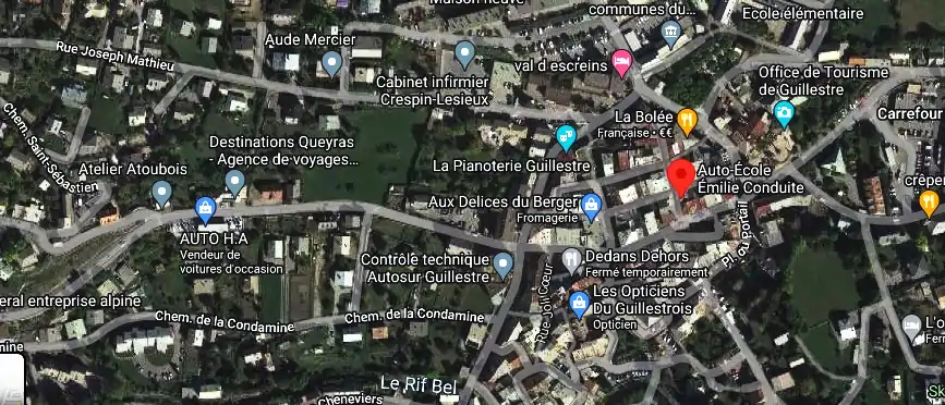 Permis auto Ecole à Guillestre