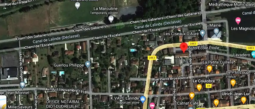 Permis auto Ecole à Lalinde