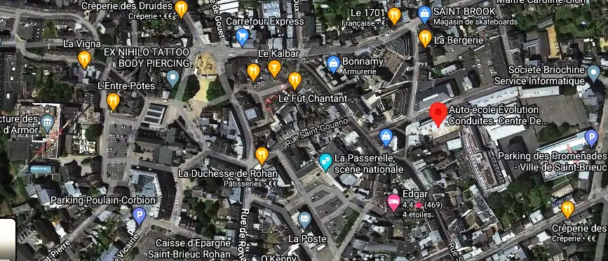 Auto-école Évolution Conduites. Centre De Formation Conduite Et Sécurité Routière à Saint-Brieuc