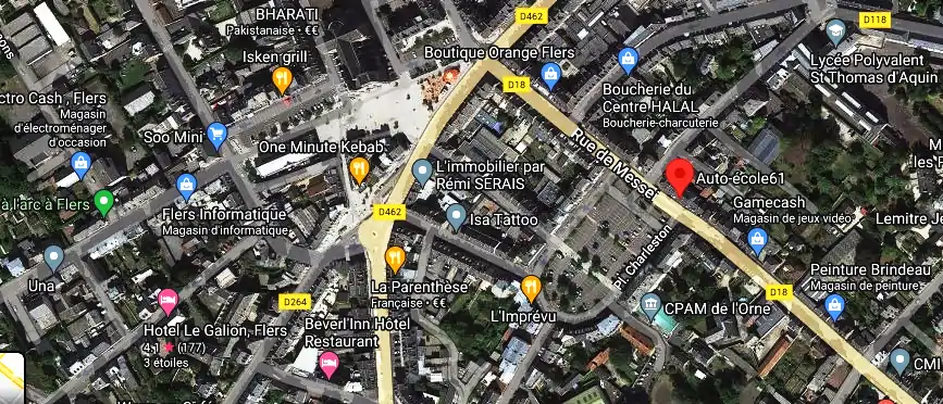 Permis auto Ecole à Flers