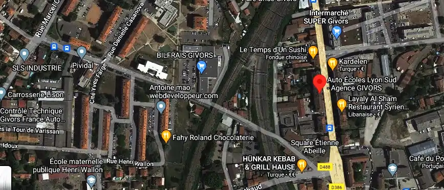 Permis auto Ecole à Givors