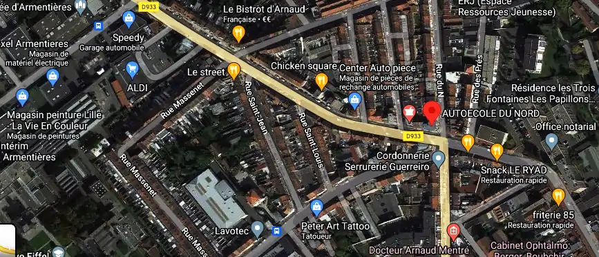 Permis auto Ecole à Armentières