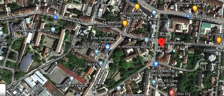 Permis auto Ecole à Lons-le-Saunier