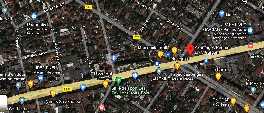 Permis auto Ecole à Livry-Gargan