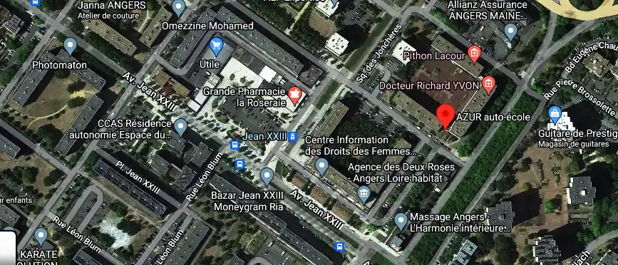 Permis auto Ecole à Angers