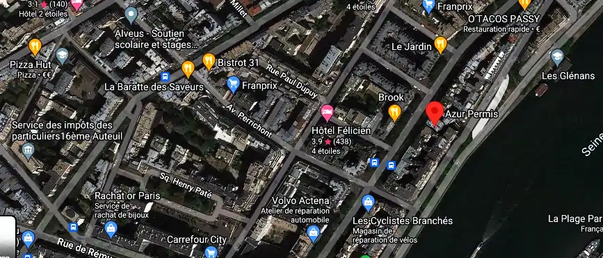 Permis auto Ecole à Paris