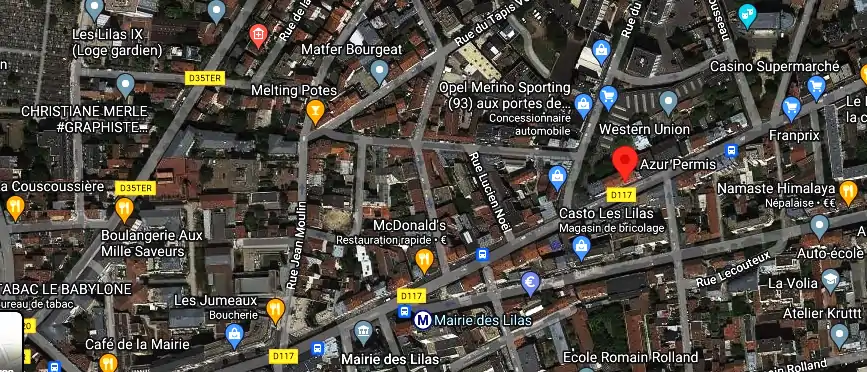 Permis auto Ecole à Les Lilas