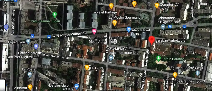 Permis auto Ecole à Lyon