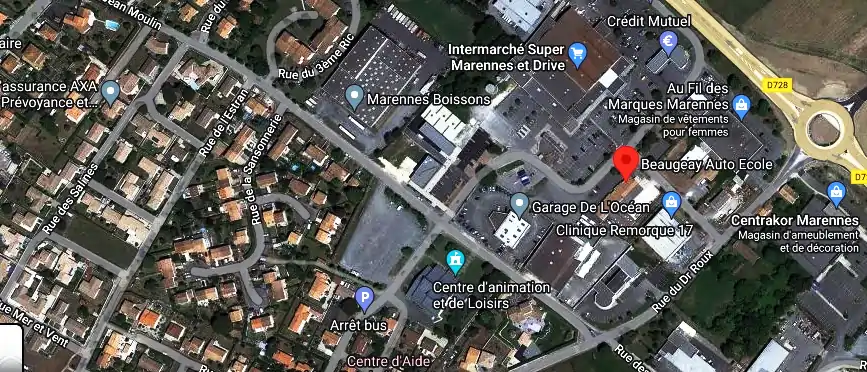 Permis auto Ecole à Marennes-Hiers-Brouage