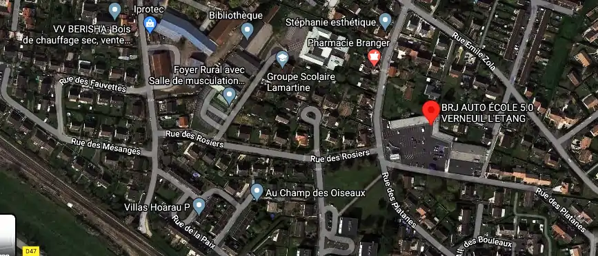 Permis auto Ecole à Verneuil-l'Étang