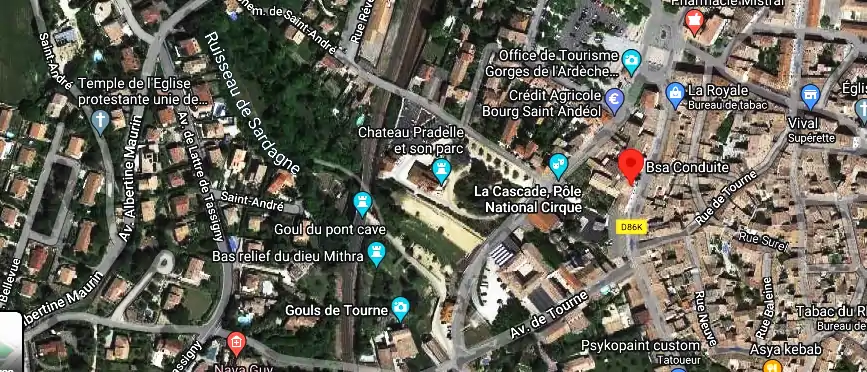 Permis auto Ecole à Bourg-Saint-Andéol