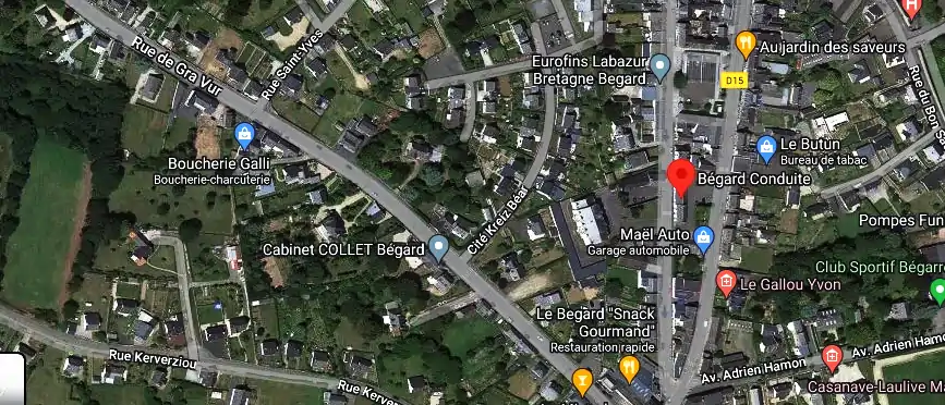 Permis auto Ecole à Bégard