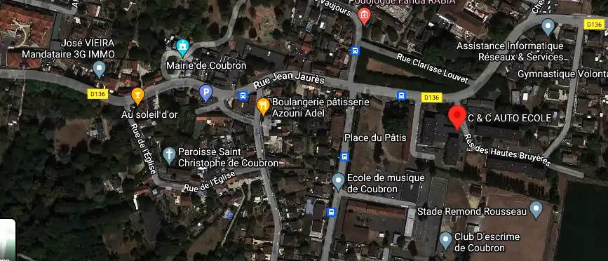 Permis auto Ecole à Coubron