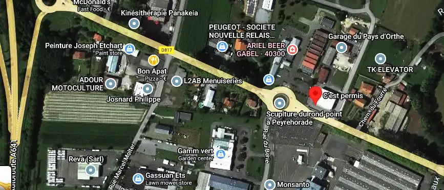 Permis auto Ecole à Peyrehorade