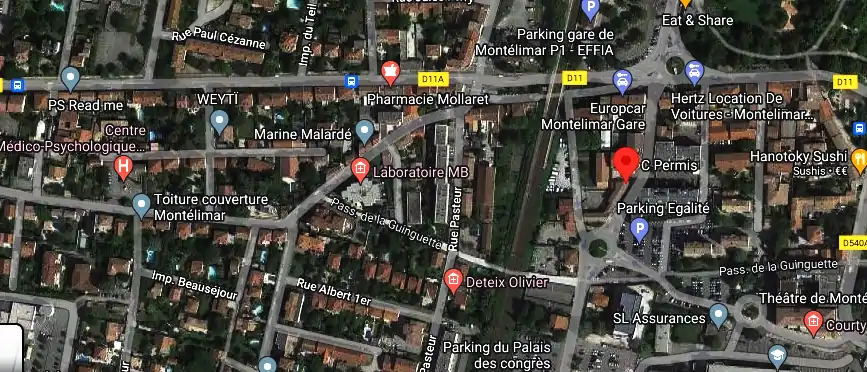 Permis auto Ecole à Montélimar