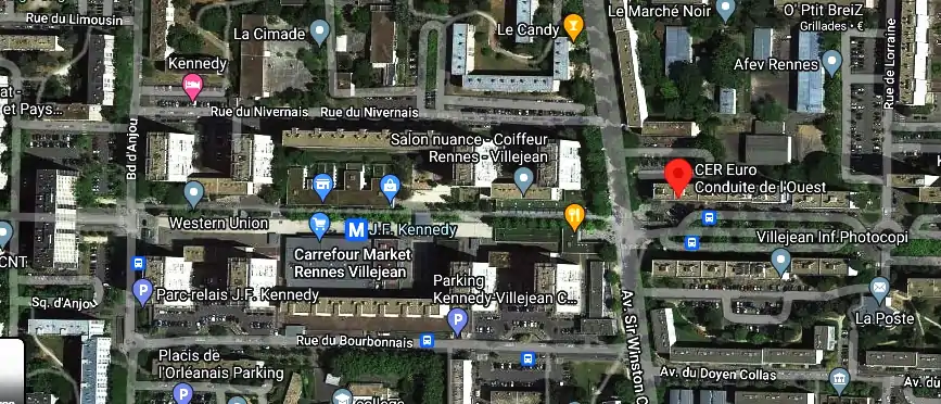 Permis auto Ecole à Rennes