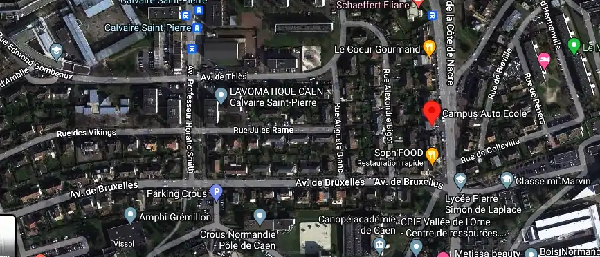 Permis auto Ecole à Caen