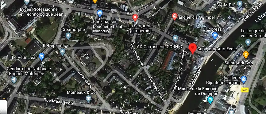 Permis auto Ecole à Quimper