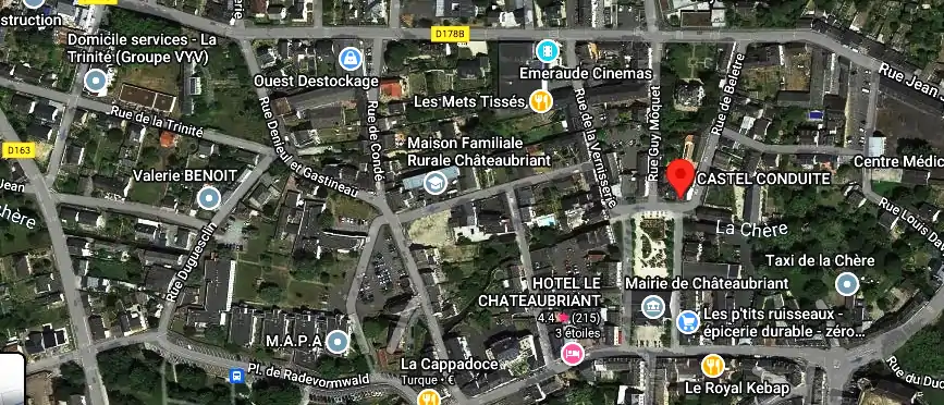 Permis auto Ecole à Châteaubriant