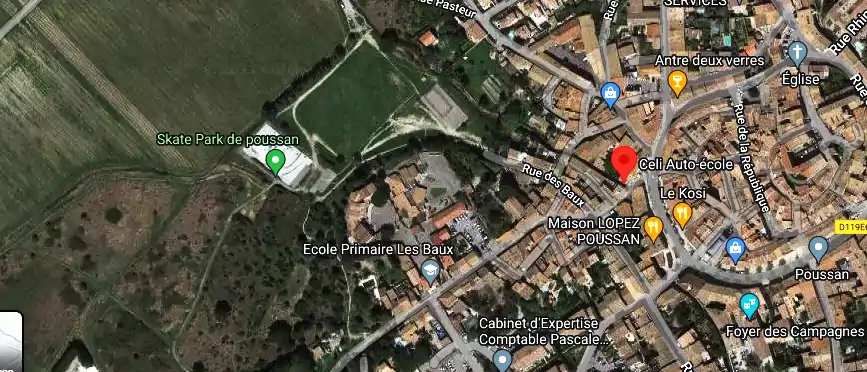 Permis auto Ecole à Poussan