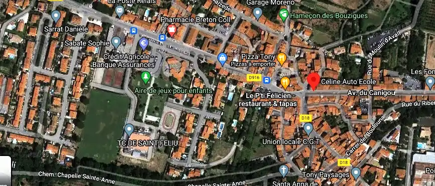 Celine Auto Ecole à Saint-Féliu-d'Avall