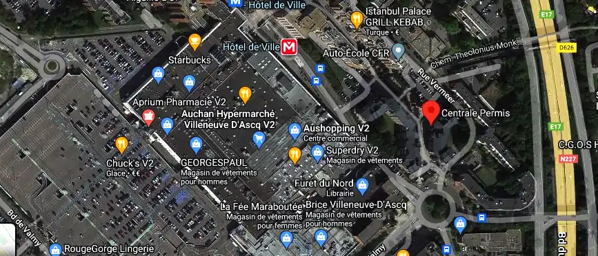 Permis auto Ecole à Villeneuve-d'Ascq